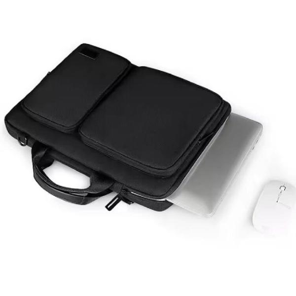 Polyester 15.6 Light Waterproof Portable Briefcase Laptop Bag