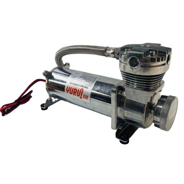 Heavy Duty Car Air Compressor DC12v Fast Chrome Steel For Offroad Car