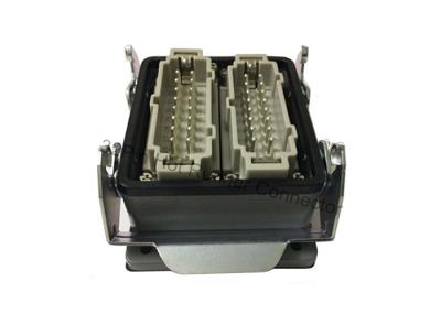 Screw connection 32Pin hot runner connector box HE-032-M&H32B-HB-1L|Screw terminal 32Pin 16A heavy duty connector