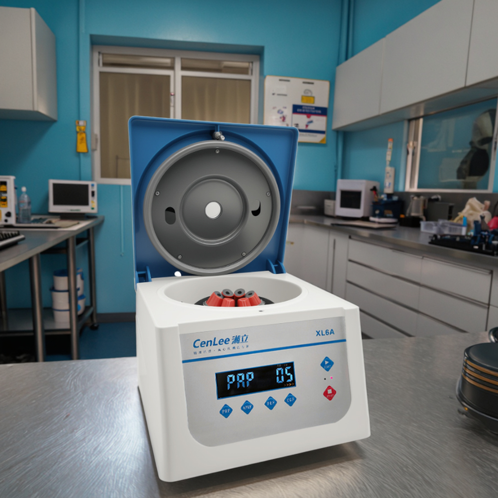 Platelet Rich Plasma Preparation P-R-P Low Speed High Capacity Centrifuge Machine Newcomer Friendly PRF APRF CGF Modules