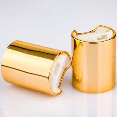 20mm tampões de alumínio de prata brilhantes dos pp de 20/415 de ouro brilhante para a loção do corpo do champô