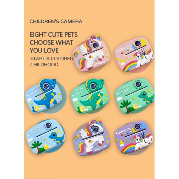 Children Cameras Silicone Cases Kids Photography HD Video Camera Toys