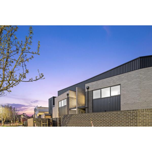 Australia Standard Townhouses Light Steel Frame Prefab Modular Homes With Panelized System