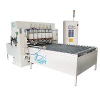 Máquina de soldadura automática multipunto de tipo de pórtico para endurecedores de prateleiras de aço