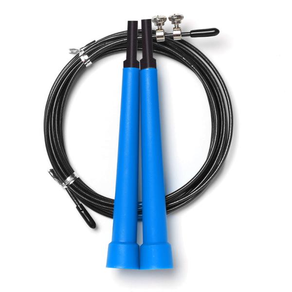 High Fast Speed Rope Jump Rope Skipping Rope for Fitness Black Bag Game Steel PVC Item Packing Adjustable Pcs Color Wire Feature
