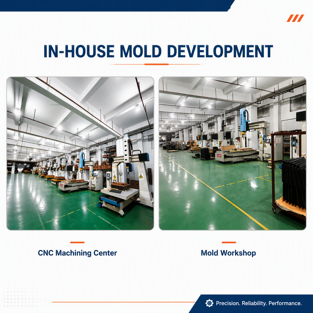OEM Thick Vacuum Formed AC Control Panel Housing | Heavy Duty Thermoforming Plastic Cover Cutting for HVAC Customized Shapes