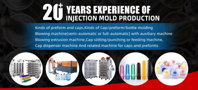 Custom OEM Plastic Injection Mold for High Precision PET Water Bottle Carry Handle Ring with Multi-Cavity Options