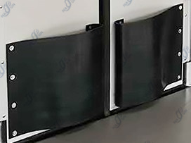 Удар аварии ABS/нержавеющего прохода двери движения удара противодетонационный - устойчивая дверь гаража