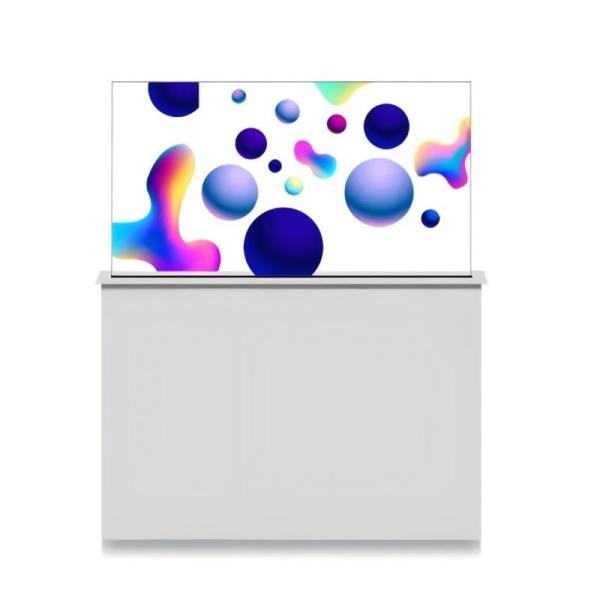 65 Inch Commercial Intelligent Indoor Transparent See-Through OLED Display Player