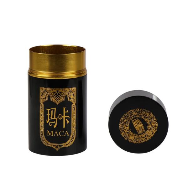 Tea Leaf 1 Oz 30ml Aluminium Tins Containers For Food Packaging