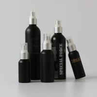 Garrafas cosméticas de SVHC OD20 Matte Black Shampoo Conditioner Aluminum