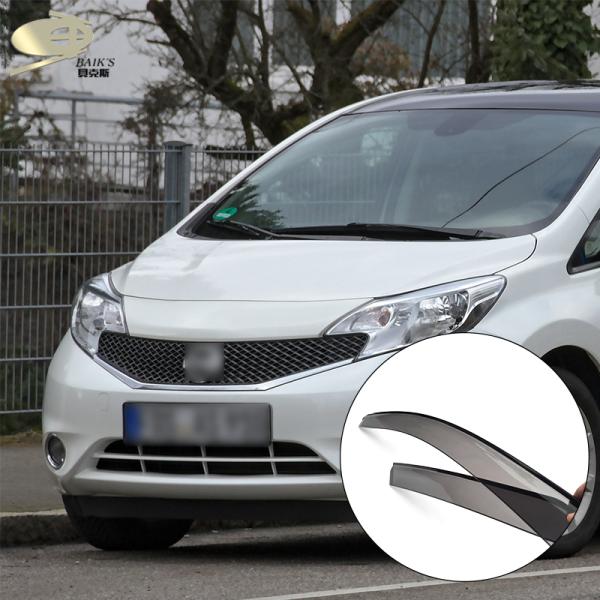 Window Visor Wind Weather Shield Deflectors For Nissan Note 2012