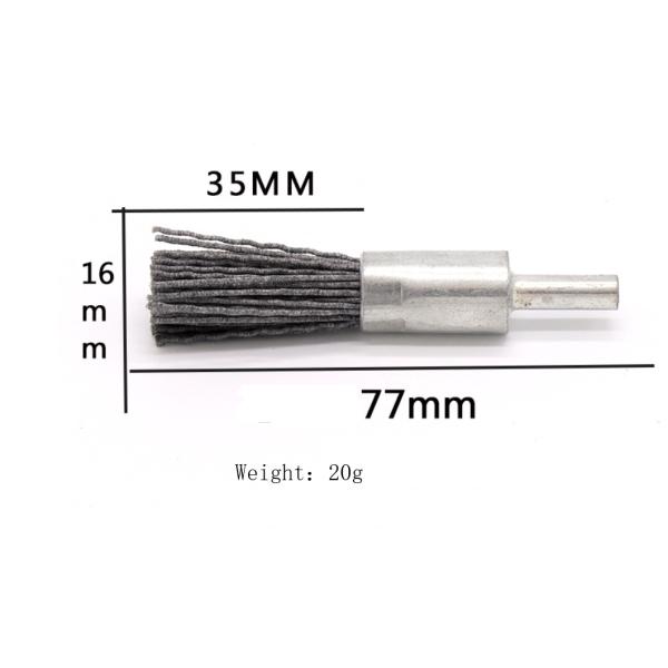 Мини полировать стального провода чистит OEM щеткой высокой эффективности щетки колеса волнистой проволки 16mm/24mm облегченный/Odm