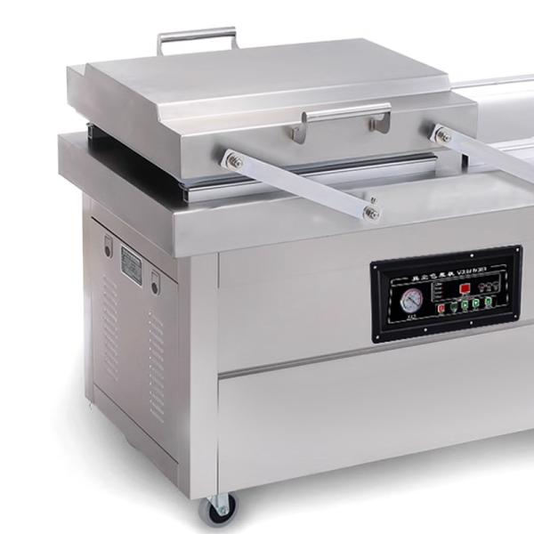 Sealing Vacuum Packing Machine Flat Plate Double Chamber 500 Type 25kg