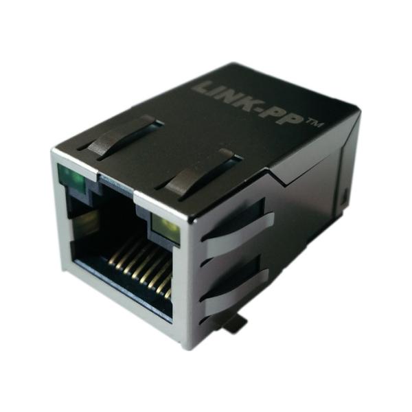 脈拍 J3011G21DNL SMT RJ45 PCB のコネクター 10/100Base-T の表面取り付けジャック