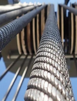 18x7 WSC/FC Steel Wire Rope for Conveyor Belt Ungalvanized Galvanized Steel Grade Stainless Steel 304 316 Tolerance ±1%