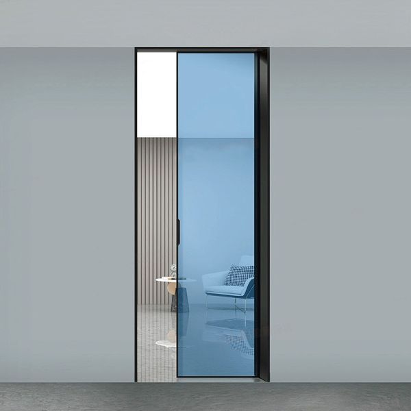 Glass Aluminum Alloy Doors Sound Insulation Aluminum Security Door