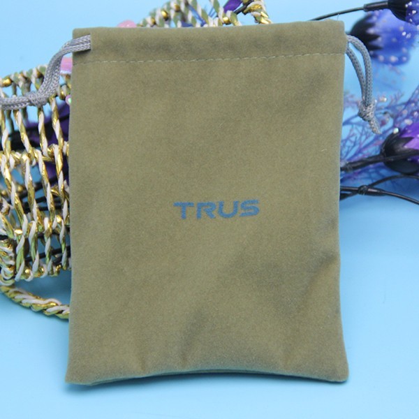 Пурпурный изготовленный на заказ мешок ювелирных изделий Дравстринг бархата логотипа 8кс10км