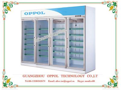OP-703 Upright Multi Glass Doors Big Capacity Medical Vaccine Storage Refrigerator