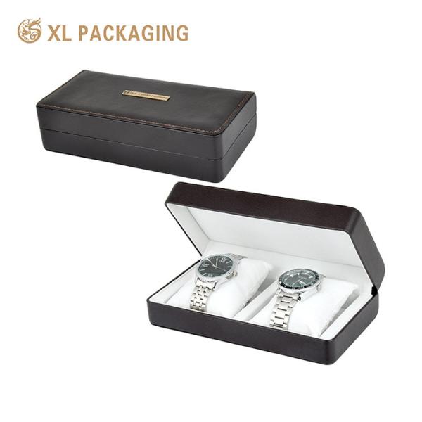 Customized Logo Men Woman Watch Set Packaging Box with Pillow Luxury Watch Paper Gift Packaging Box