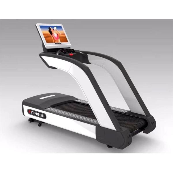Equipo de gimnasio comercial Caminadora con pantalla táctil LCD Entrenamiento cardiovascular Caminadora para caminar