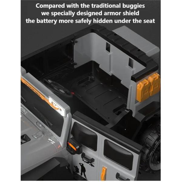 OEM ODM 24 Volt Childrens Electric Car Off Road 4 Seater Kids Electric Car