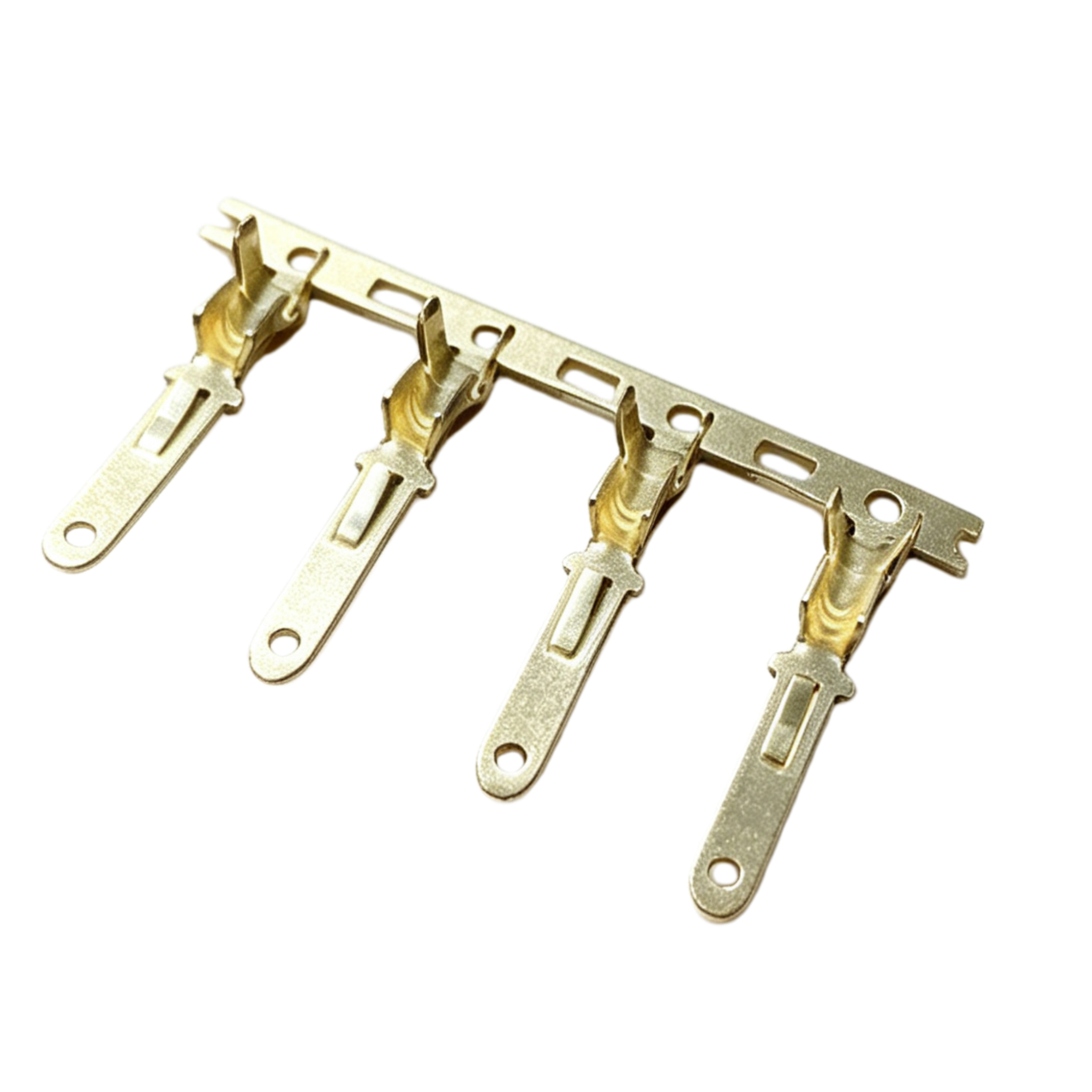 Tin Plated Copper Crimp Terminals with High Conductivity and Precision Stamping for Automotive Wire Connectors