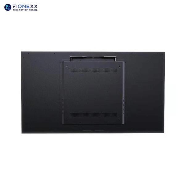 75 Inch QLED 4K Wall Mounted Digital Signage 9.5mm Bezel High Energy Efficiency