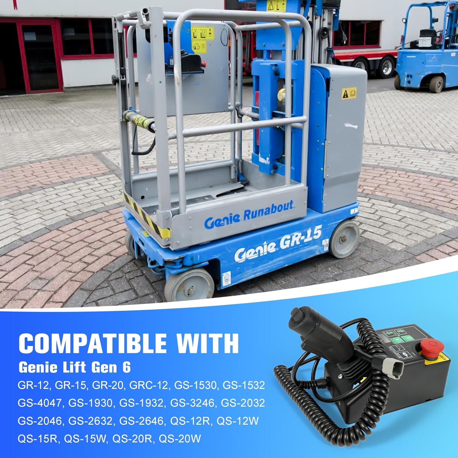 Genie 137633 137633GT Контрольная коробка Джойстик-контроллер для подъема ножниц Genie