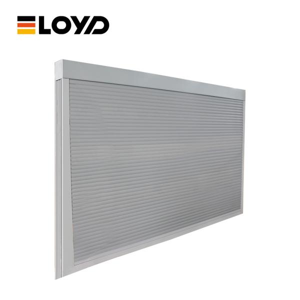 Ventana corrediza de aluminio segura para niños con diseño anticaída