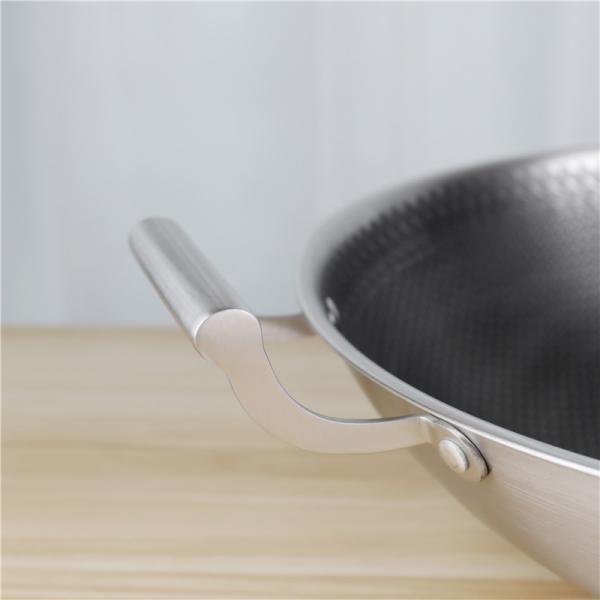 Compound Stovetop Frying Pan 42cm  With Stainless Steel Cover