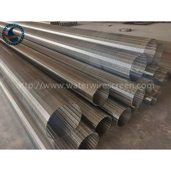 Duplex Steel 2507 Water Wire Screen With 0.13mm Slot