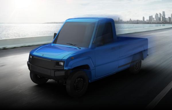 Low Speed EV Pickup Trucks Electric Car Mini Pickup Trucks Adult EV Pure Battery Range Truck