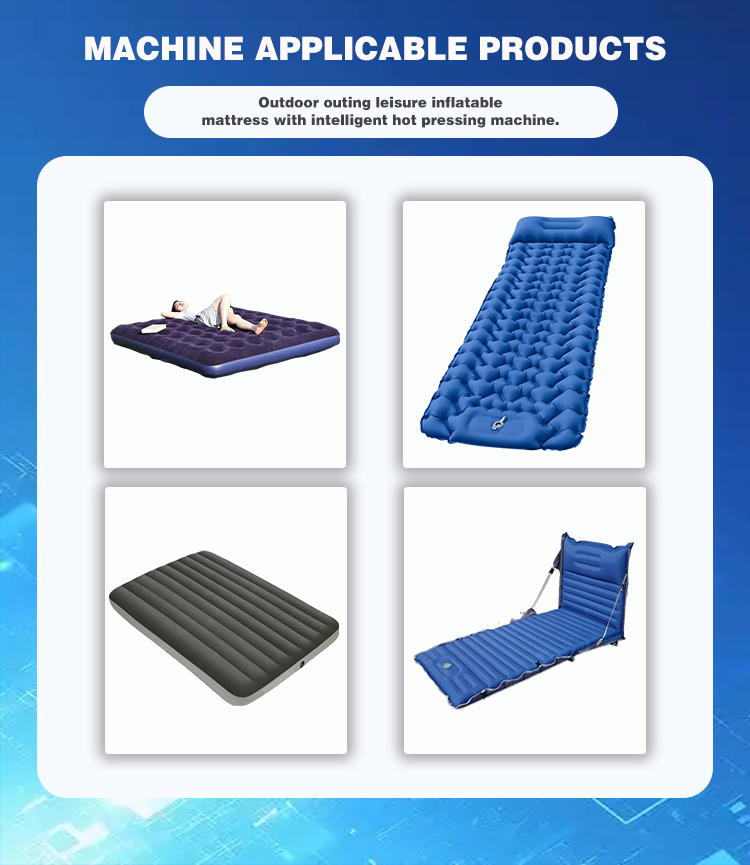 Inflatable Mattress Hot Press Machine for Outdoor Custom Shape Picnic Entertainment Self Air Filled Mattress Outing