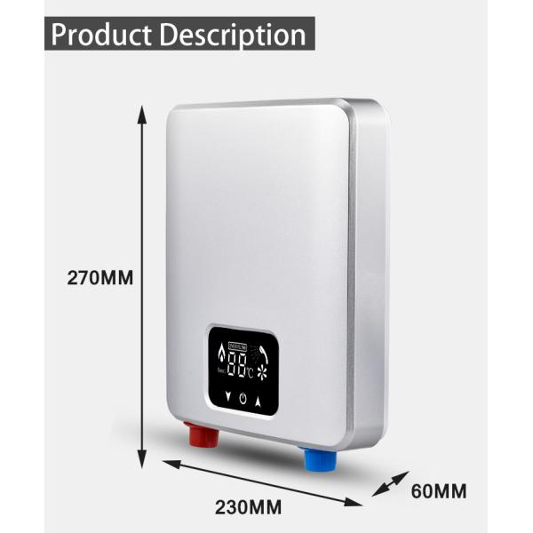 Custom Storage Instant Electric Water Heater 5500W / 6000W Save Energy