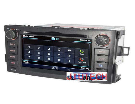 Car Stereo DVD GPS for Toyota Auris Corolla Satnav Autoradio Multimedia GPS iPod