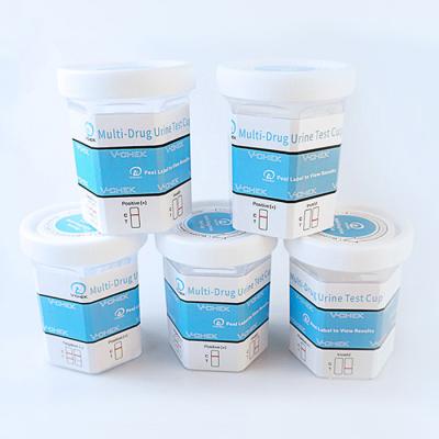 Analyse d'urine en plastique jetable d'hôpital de BUP Kit Saliva Cup Container DC124