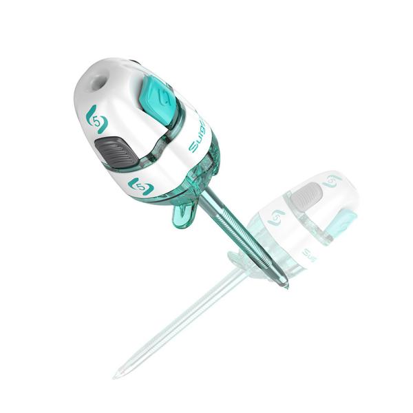 Disposable Valveless Trocar and Cannula 5mm Plastic Laparoscopia Instruments