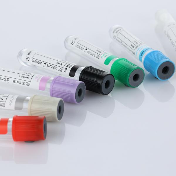 Tubos descartáveis para coleta de sangue de vácuo