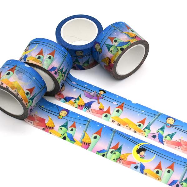 Вода Kawaii активировала слипчивые наборы ленты Washi