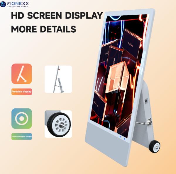 Outdoor LCD digital signage and displays Advertising digital signage provide a more targeted advertising retail LCD display