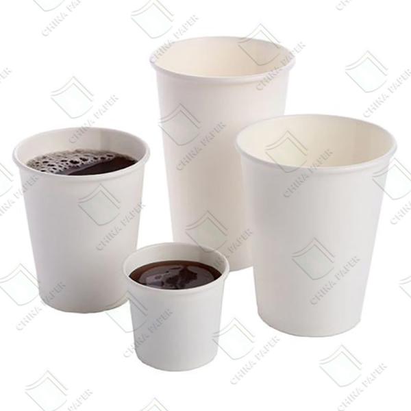 Custom PE Coated Cup Stock Paper Board In Sheets Reels For Food Packaging