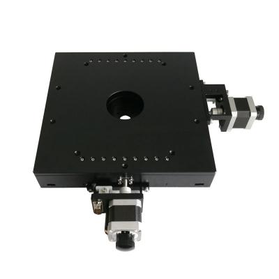 Fase linear xy da linha central dobro