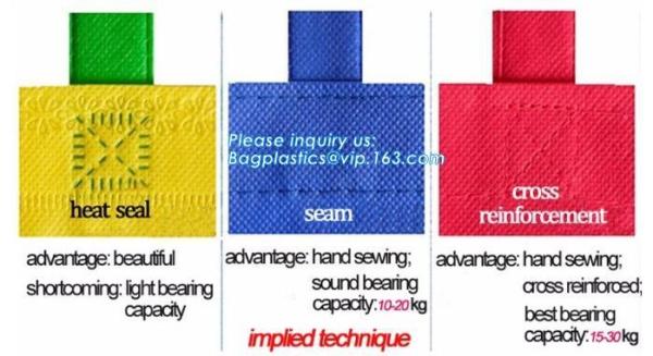 promotional silk screen nonwoven bag spunbond bag storage kraft non woven bag, New fashion Non Woven Shopping Bag | PP N