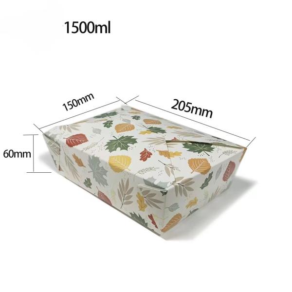 Customized Eco Friendly CMYK/Pantone Custom Food Packaging Boxeses for Fresh Food Delivery