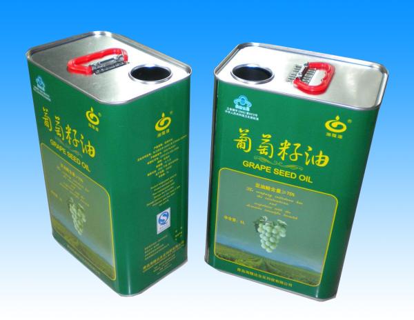 1L-5L Olive Oil Tin Can Food Grade Tinplate Packaging