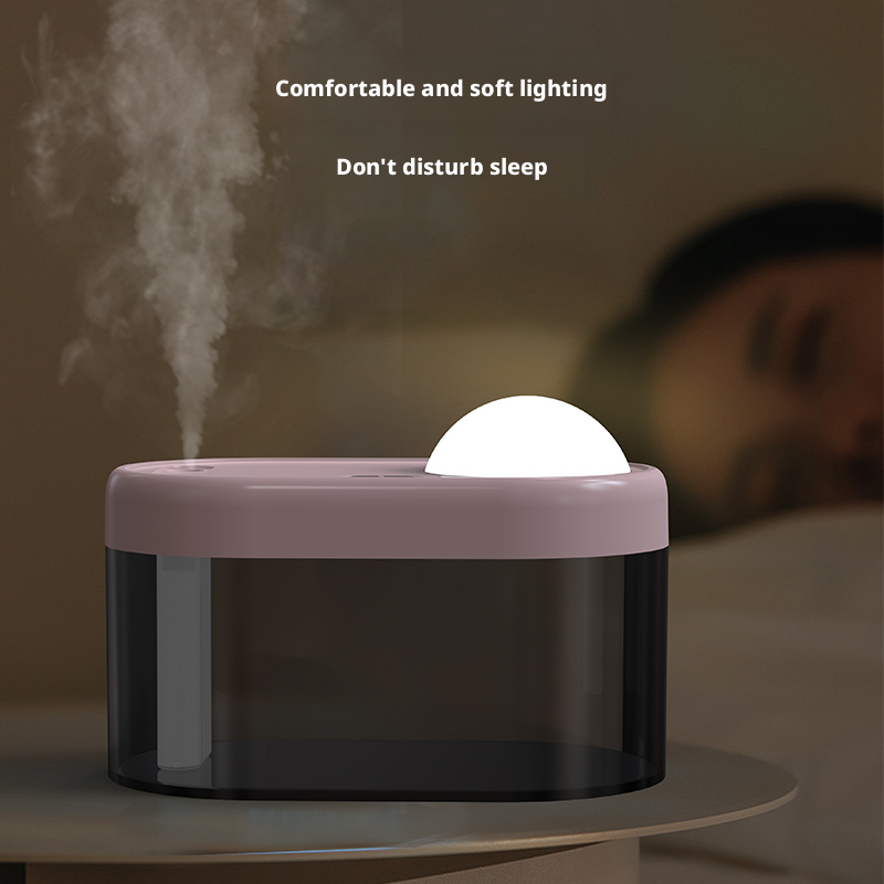 1200mAh Battery Ultrasonic Air Humidifier Home Use With Starry Sky Projection Lamp