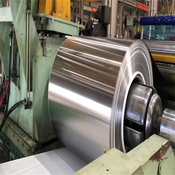 Tira de bobina de aço inoxidável 316L de 2 mm 1500 mm Cor da tira EN laminada a frio