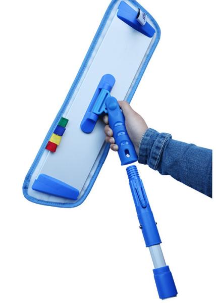 1.5M Handle Janitorial Cleaning Tools Microfiber Wet Dry Mop