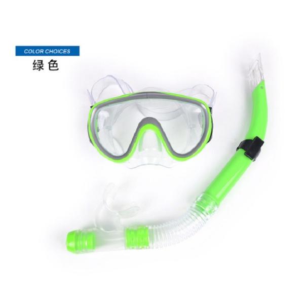 blue ultra-low-cost diving mask PVC material diving mirror and ventilation tube